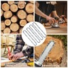12 Pcs 6 Inch Mini Chainsaw Chain Replacement Chains for