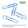 sourcing map Paper Clips Medium Size 2 Inch Vinyl Coated
