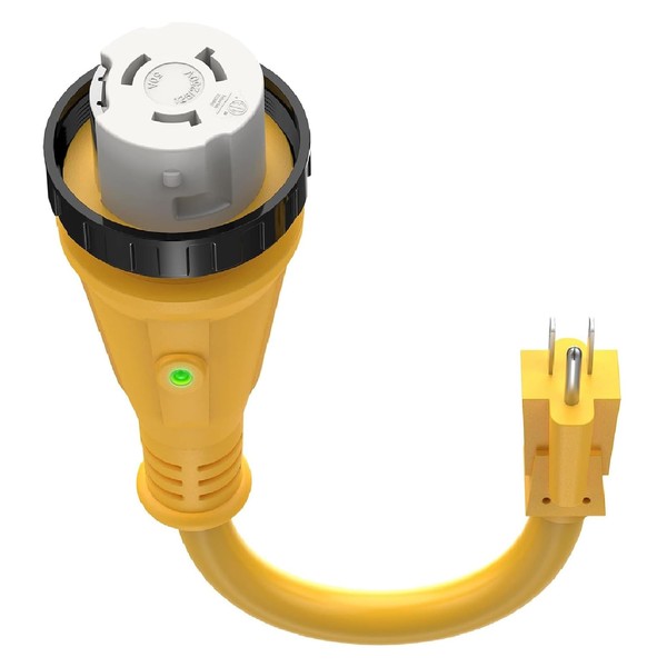 Kohree 50 Amp to 15 Amp 110V RV Adapter Plug,