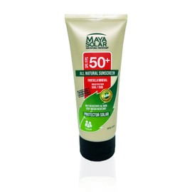 Maya Solar. Bloqueador Solar Corporal. 100% Biodegradable SPF 50+ Uso Diario 204 ml