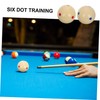 Mikinona 2pcs Billiard Training Balls with Six Durable Cue Balls