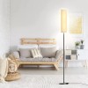 dodocool 65" LED Floor Lamp for Living Room with Fabric