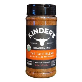 Kinder's Premium Quality Organic Rub and Seasoning - The Taco Blend, 10oz
