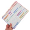 Operitacx B5 Financial Record Book Undated Weekly Budget Tracker &