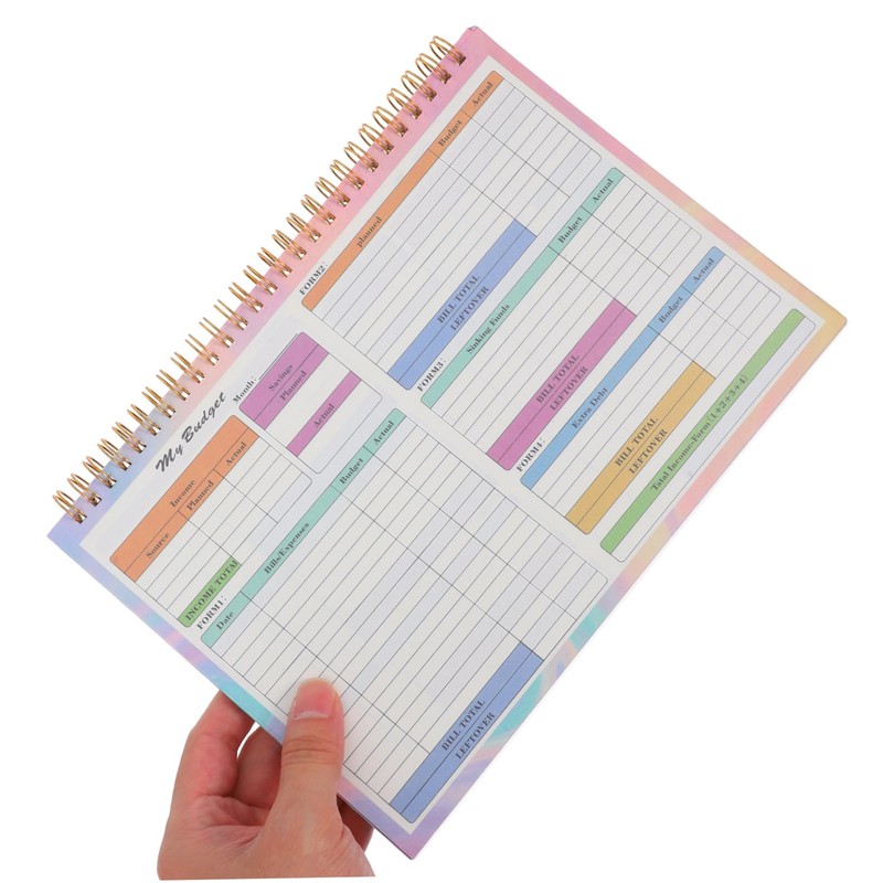 Operitacx B5 Financial Record Book Undated Weekly Budget Tracker &