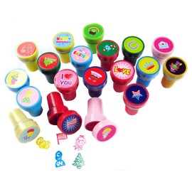 Tiny Mills 60 Pcs Holidays and Occasions Assorted Stampers for Kids