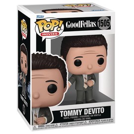 POP Movies: Goodfellas - Tommy Devito Funko Vinyl Figure (Bundled with Compatible Box Protector Case), Multicolored, 3.75 inches