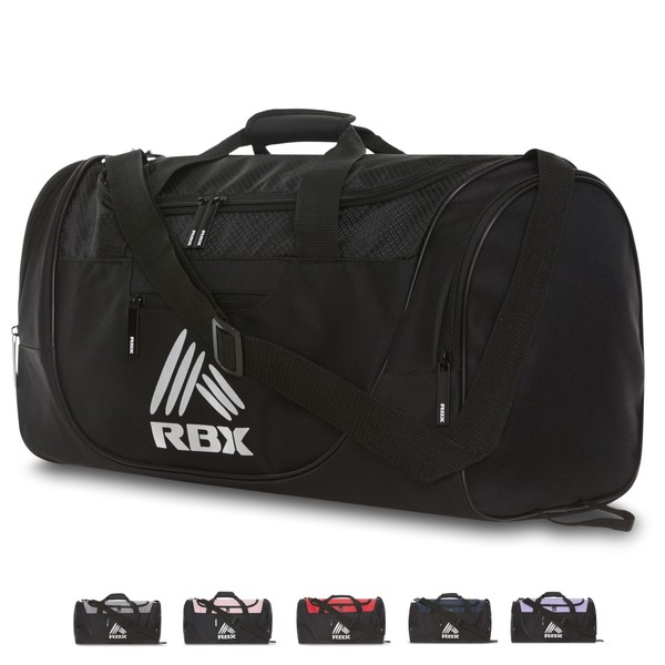 RBX Duffel Bag, Small Gym Bag for Women & Men,