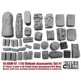 Value Gear 1/16  Vietnam Accessories #1 For M113 and Other Ve - ValueGear Resin  16-USM-01