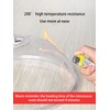 WENWELL Microwave Splatter Cover for Food,Clear Microwave Splash Guard Cooker
