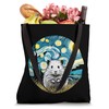 Dwarf Hamster Pet Cute - Van Gogh Starry Night Style