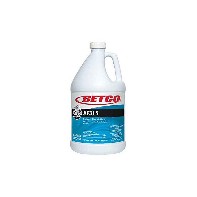 Betco® AF315 Disinfectant Cleaner, Citrus Floral Scent, 128 Oz Bottle,