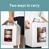 Wowxyz 5 Pack Tall Cake Boxes for Tier Cakes 14x14x16