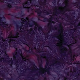 Hoffman Fabrics Bali Hand Dyed Watercolors Batik Merlot
