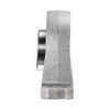 sourcing map 4pcs KP002 Flanged Pillow Block Bearings 15mm Bore,