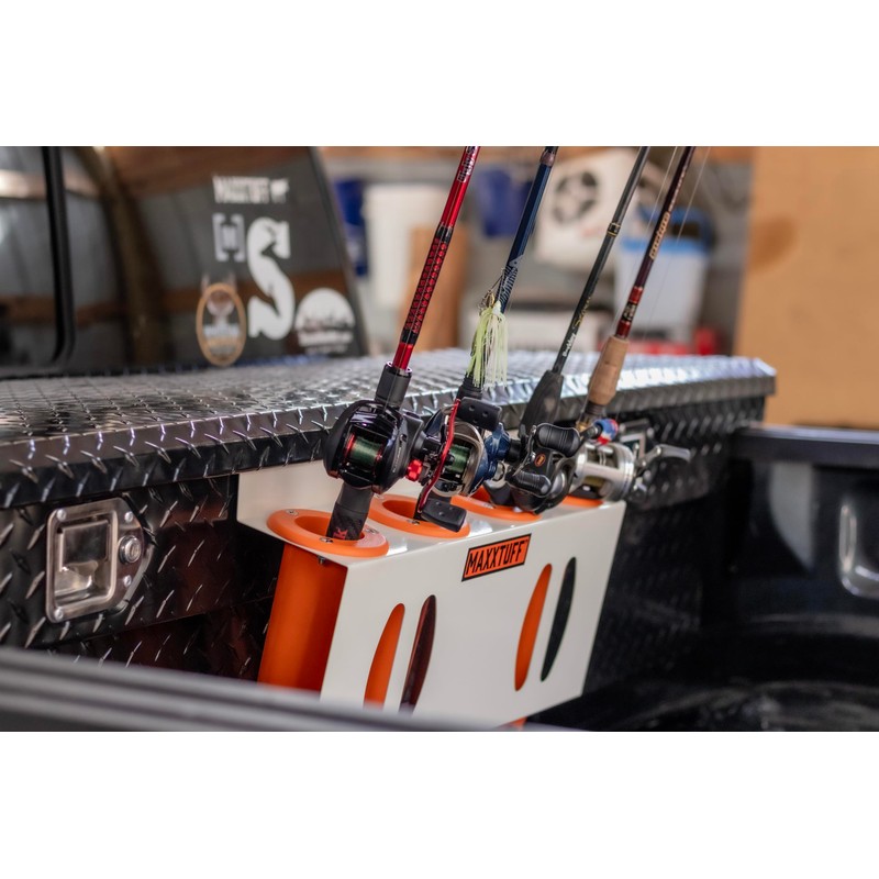 MAXXTUFF Heavy-Duty Truck Toolbox/Wall SpeedRaxx Rod Holder, MTM112