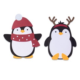 Sizzix Cutting Dies, Paper, Penguin Friends, One Size