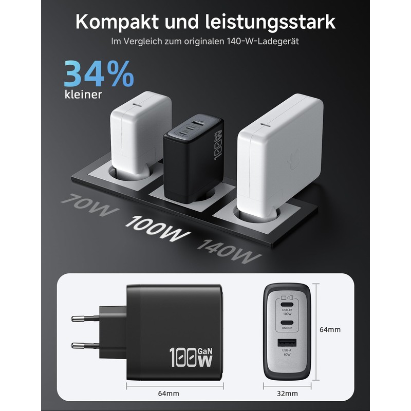 OUFUYU Laptop and Charger HKS100W-B2