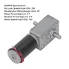 DC Gear Motor Micro High Torsion Speed Reduction Turbine 12V