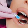 Healifty 100pcs Hisopos Oral Desechable Cuidado Esponjas Diente Limpieza Boca