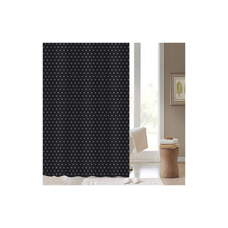 Blue Canyon Starry Night Polyester Shower Curtain