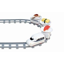 LITHON Rotating Sushi Train KTSS-001W Fun with Kids, Sushi, Rail, Automatic, Electric, Birthday, Gift, Toy, Train