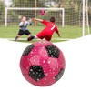 Children Soccer Ball Size 3 Pink Inflatable PU Rubber Liner