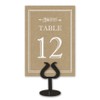 Kraft Table Card Numbers For Wedding Reception - Double Sided