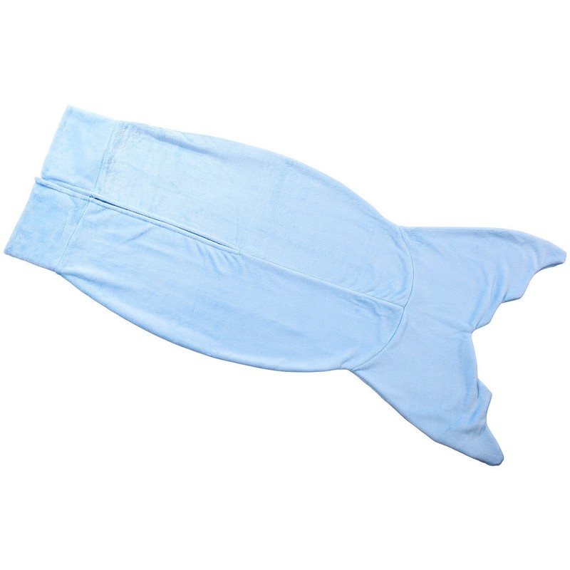 Wilson Gabor Flannel Blanket: Soft Mermaid Blanket with Fin for