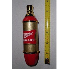 Miller High Life Shotgun Mini Pub Style Beer Tap Handle Keg Marker