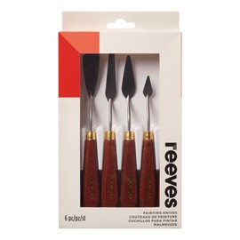 Reeves Metal Paint Knives, Set of 6