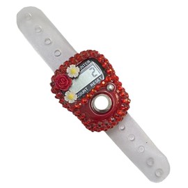 Finger Clicker Counter | Finger Counter Clicker Ring - Portable Device with HD Display Timer Machine with Floral Design for Sports Ball Crochet Baseball Strike Golf