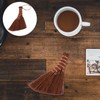 Happyyami Mini Palm Broom Bed Cleaning Broom Straw Witch Broom