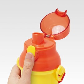 Skater PSB5SANAG-A Water Bottle, 16.9 fl oz (480 ml), For Children, Antibacterial, Plastic, Kid-Friendly, Lightweight, PEZ Petz, Made in Japan