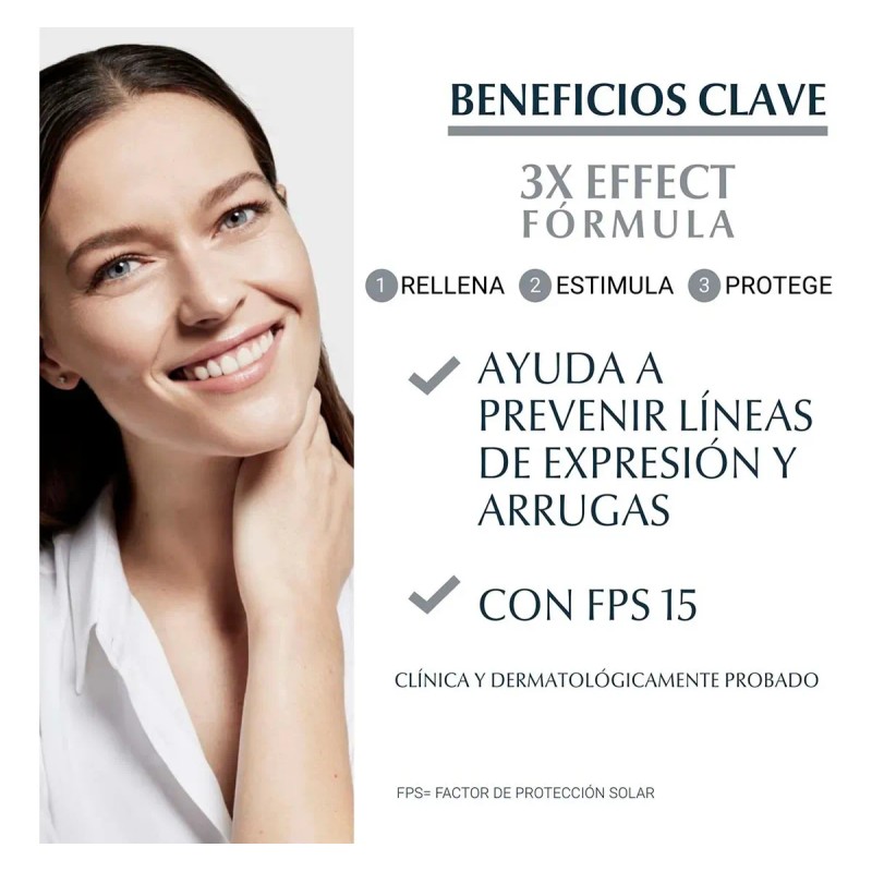🌟👁️ Eucerin Hyaluron-Filler 3x Effect Contorno de Ojos Antiarrugas FPS