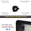 VIPMOTOZ Full LED Side View Mirror Puddle Lights Lamps Compatible