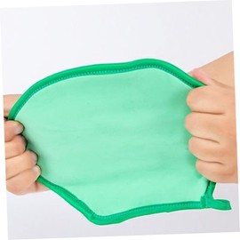 SAFIGLE 3Pcs Exfoliating Shower Mitt Gentle Body Scrubber for Skincare Soft and Durable Wash Gloves for All Skin and Exfoliation