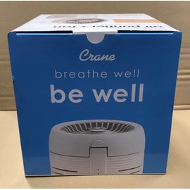 CRANE (EE5073) TRUE HEPA DESKTOP AIR PURIFIER+ 3-SPEED FAN **BRAND NEW*