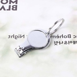 손톱깎이 키홀더 열쇠고리 여행 큐티클 액세서리 네일 (WFHN9G9) Nail Clip Key Holder Keychain Travel Cuticle Accessory Nail (WFHN9G9)