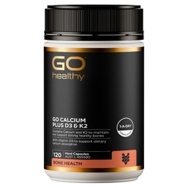 GO Healthy Go Calcium Plus D3 & K2 Cap X 120