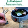 IWIWE 3PCS Green Lapidary DOP Wax - Fit for Lapidary