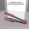 Hair Curler Straightener Dual Use Ceramic Barrel Adjustable Temperature Hairstyling