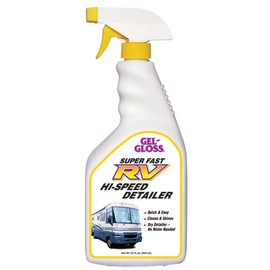 TR Industries Gel-Gloss RV RVQD-32 RV Hi-Speed Detailer, Trigger Spray, 32 fl. oz.