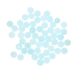 Operitacx Jade Bead Jewelry Making Round DIY Beads for Bracelet Earring Charms Craft Supplies