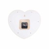 Karlsson Wall Clock Heart Candy - Yellow - 30 x
