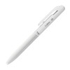 Pentel Calme Calme BXA105W-A Solid Ballpoint Pen, 0.5mm, Gray White,
