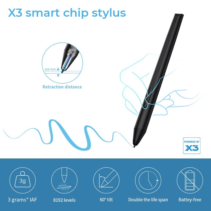 XP-PEN Deco L 10 x 6 inch Graphic Tablet with