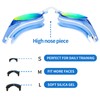 Nearsighted Swim Goggles, Shortsighted Optical Swimming Goggles No Leaking Anti