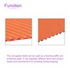 DMiotech 10pcs 20x30cm Corrugated Sheet DIY Project Orange for Box