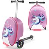 VEVOR Ride-on Luggage, 20 L Capacity, 20 Inches Kids Scooter
